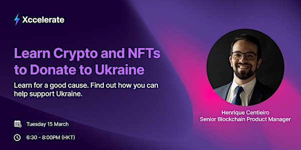Learn Crypto and NFTs to Donate to Ukraine