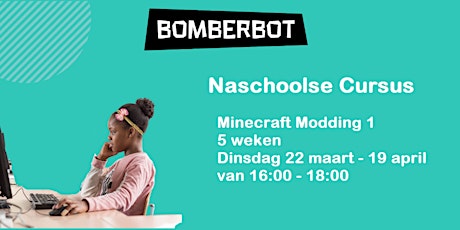 Primaire afbeelding van Bomberbot| Minecraft Modding 1| 10-13 jaar| 5 weken| dinsdagmiddag | ENG/NL