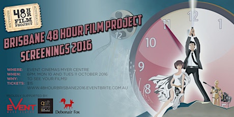 Brisbane 48 Hour Film Project 2016 Screenings primary image