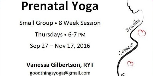 Prenatal Yoga - 8 Week Session
