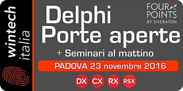 Delphi Porte Aperte 2016