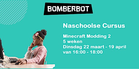Primaire afbeelding van Bomberbot| Minecraft Modding 2| 10-13 jaar| 5 weken| dinsdagmiddag | ENG/NL
