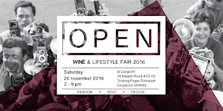 2016 OPEN Wine & Lifestyle Fair primary image