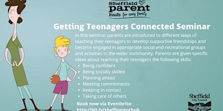 Seminar - Getting Teenagers Connected tickets