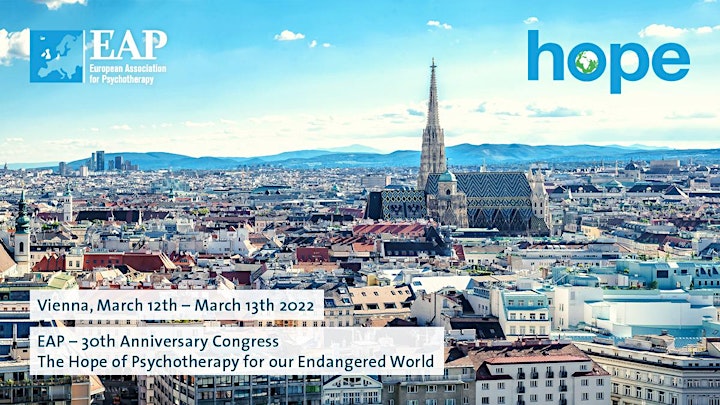 30th EAP Congress - The Hope of Psychotherapy for our Endangered World image