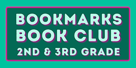 Book club for 2nd & 3rd graders! primary image