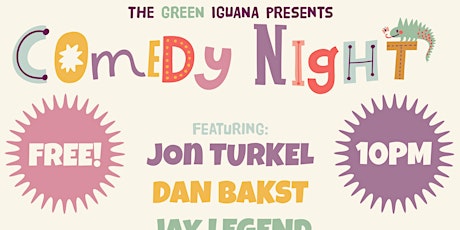 FREE Comedy Night @ The Green Iguana