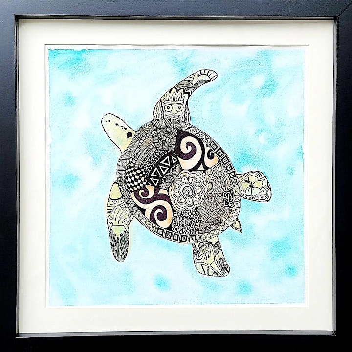 ARTY PARTY: Tangled Sea Turtle image