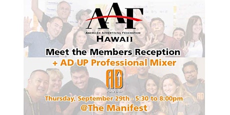 Ad Up Hawaii + AAF Professional Mixer primary image