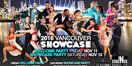 Vancouver Latin Showcase 2016 Saturday Nov 12.  TICKETS AT DOOR primary image