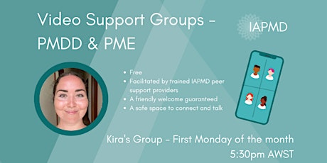 IAPMD Peer Support For PMDD/PME - Kira's Group (Australia-based) tickets