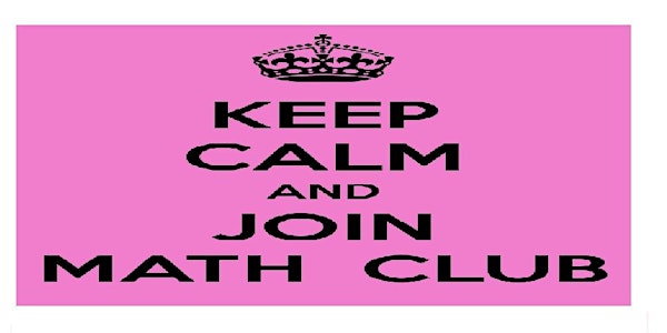 Math Club Year 5-11 Free Activity