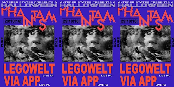 Phantasm Halloween w/ Legowelt & Via App live