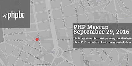 Imagem principal de phplx­ meetup - September 2016