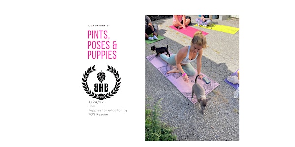 Pints,Poses and Puppies- Brick House Brewery