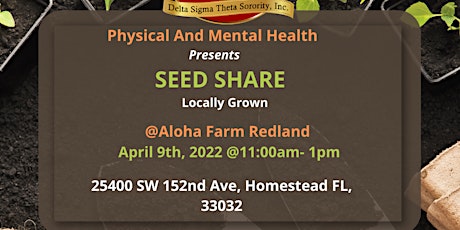 Imagem principal do evento Seed Share: Locally Grown