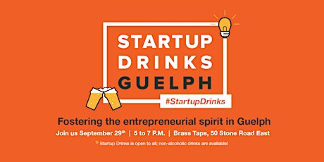 Startup Drinks Guelph primary image