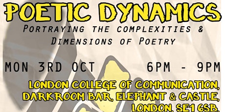 POETIC DYNAMICS - Music, Song, Poetry, Comedy & Dance. primary image
