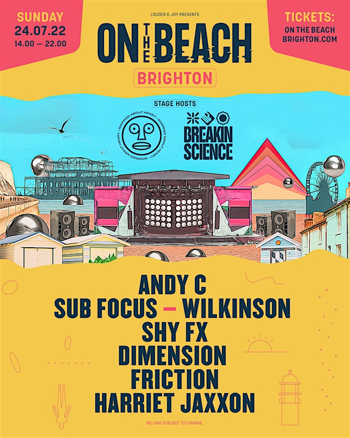 On The Beach – Andy C, Sub Focus, Wilkinson & SHY FX image