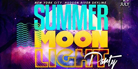 NYC Summer Moonlight Jewel Yacht Midnight Yacht Friday Party Skyport Marina tickets