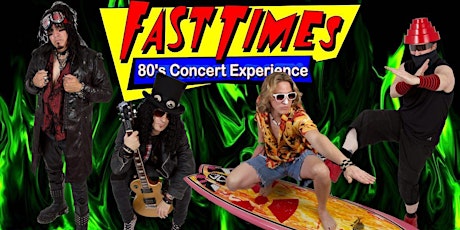 Fast Times 80's Concert Experience at Engelmann Cellars
