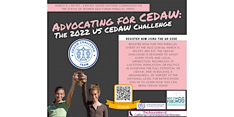 Hauptbild für Advocating for CEDAW: The 2022 US CEDAW Challenge