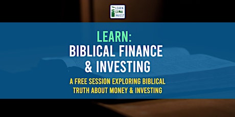 Learn: Biblical Finance & Investing tickets