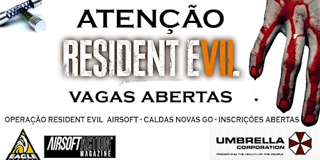 Imagem principal do evento Operação Residente Evil - Airsoft 1° Edição