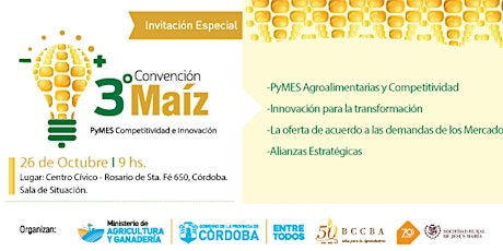 Imagen principal de 3° Convención  de Maíz