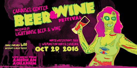 The Carousel Center Beer & Wine Festival–Presented by Lighthouse Beer & Wine primary image