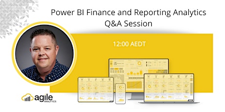 Power BI Finance and Reporting Analytics - Q&A Session tickets