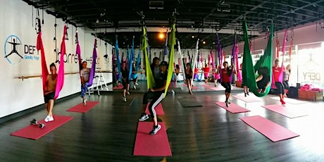AERIAL YOGA FITNESS OPEN HOUSE PARTY primary image