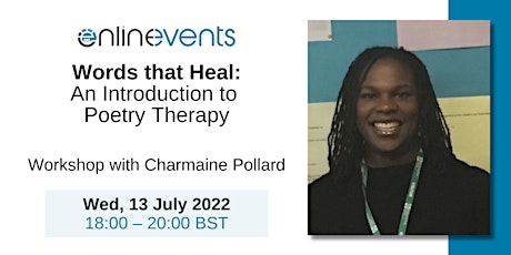 Words that Heal: An Introduction to Poetry Therapy - Charmaine Pollard tickets