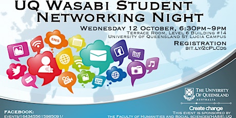 UQ Wasabi Student Networking Night primary image