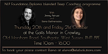 NLP Foundation Diploma blended Deep Coaching programme primary image