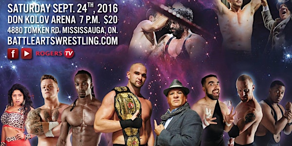 BATTLE ARTS PROFESSIONAL WRESTLING - SEPTEMBER 24, 2016
