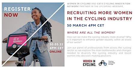 CIN & WIC Webinar: Recruiting more women in the cycling industry