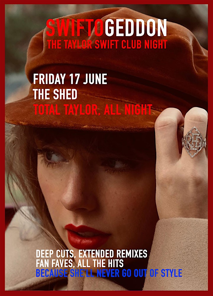 Swiftogeddon - The Taylor Swift Club Night image