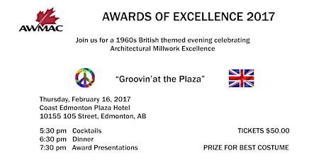 Northern Alberta AWMAC Awards Of Excellence 2017 primary image