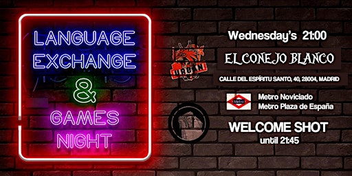 Language Exchange & Games Night