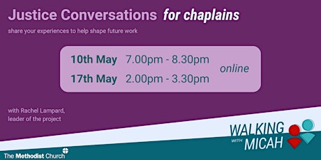 Walking with Micah: Justice Conversations for Chaplains primary image