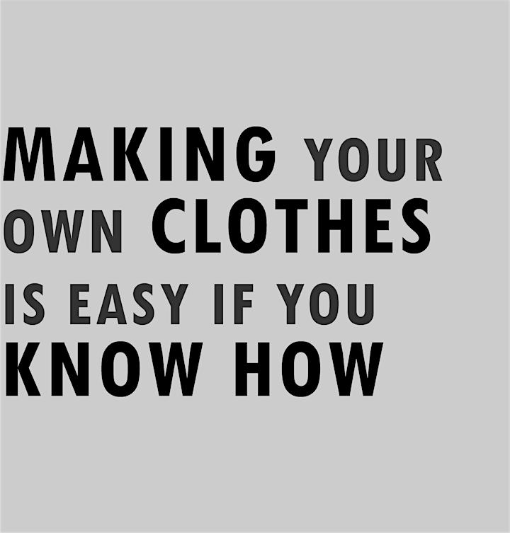 Make Your Own Clothes 101 // A 5 Week Course image