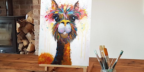 'No-Drama Llama' Painting  workshop  @ Yorkshire Ale,  Snaith - All Levels tickets