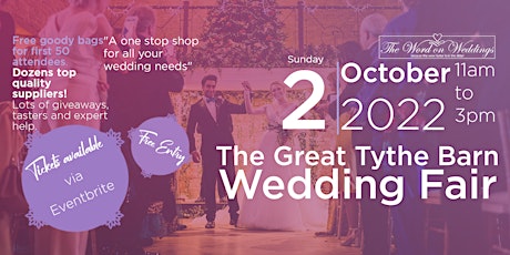 The Great Tythe Barn Wedding Fair tickets