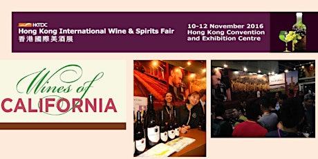 California Pavilion at Hong Kong International Wine & Spirits Fair primary image