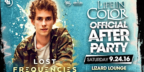 The Official Life In Color Afterparty Ft. Lost Frequencies primary image