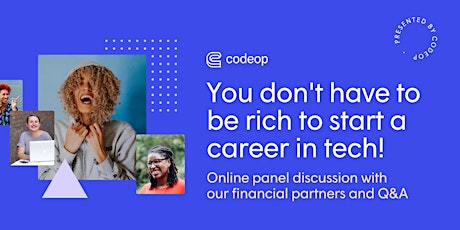 You don't have to be rich to start a career in tech!
