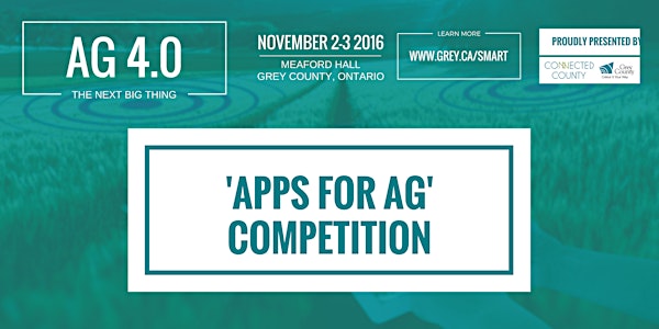 "Apps for Ag" 2016 Competition