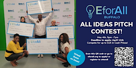 All Ideas EforAll Buffalo Pitch Contest primary image