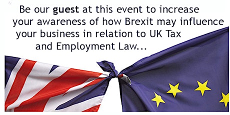 NAVIGATING THE BREXIT EFFECT  - Tuesday 25th October 2016 8:00am - 10:30am primary image